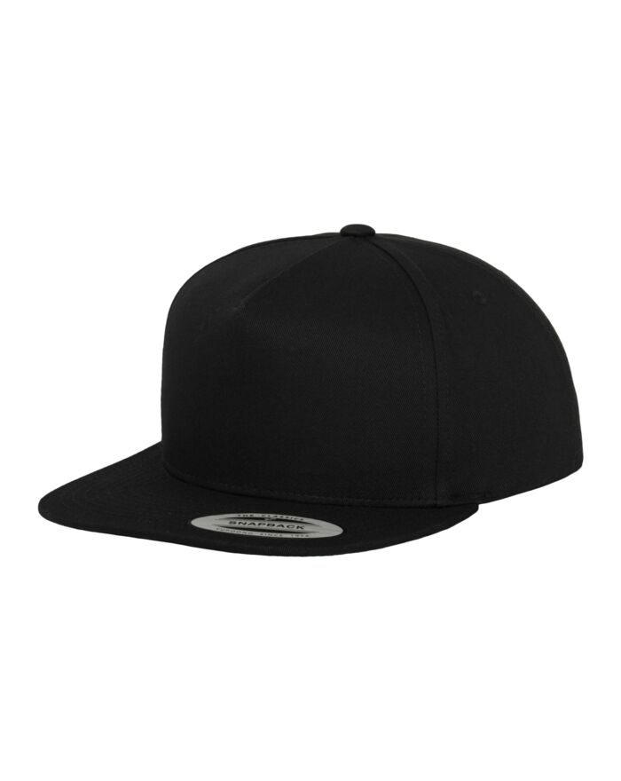 Classic 5 Panel Cotton Twill Snapback Thumbnail