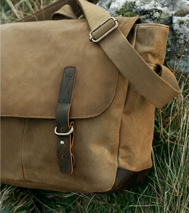 Heritage Waxed Canvas Messenger Thumbnail