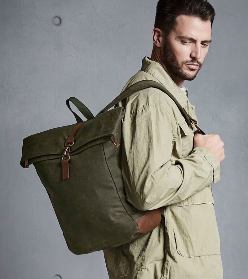 Heritage Waxed Canvas Backpack Thumbnail