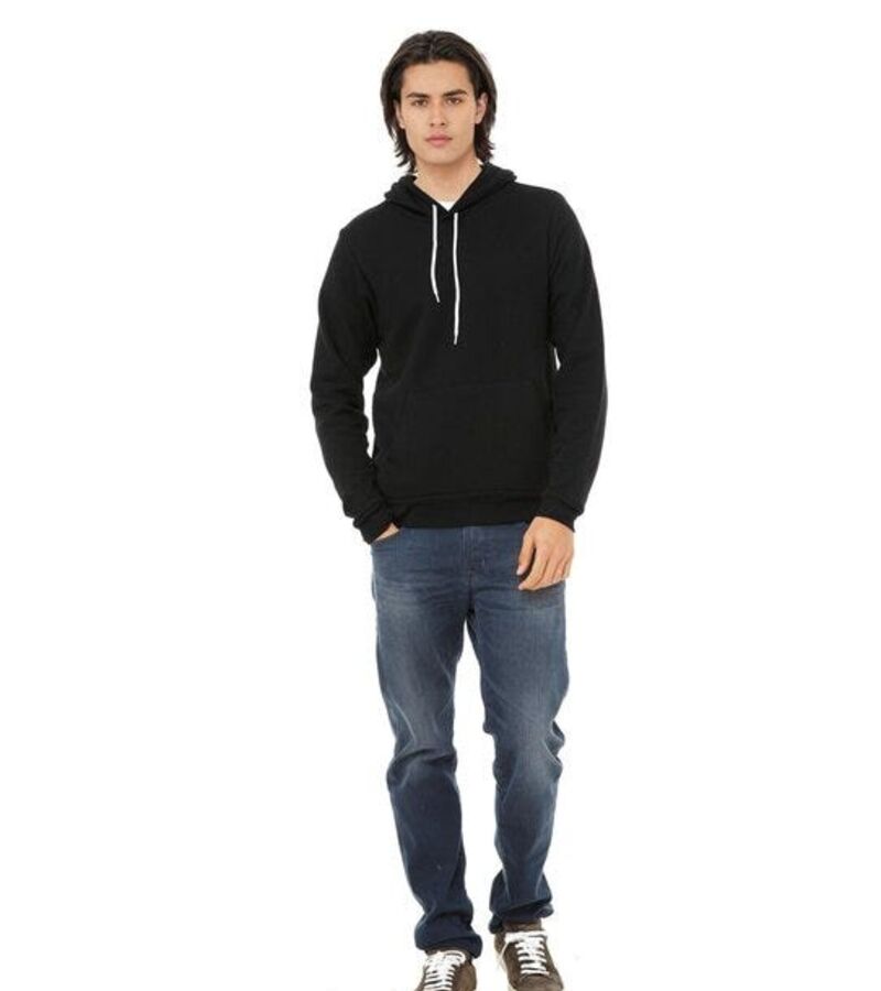 Canvas Unisex Poly-Cotton Fleece Pullover Hoodie Thumbnail