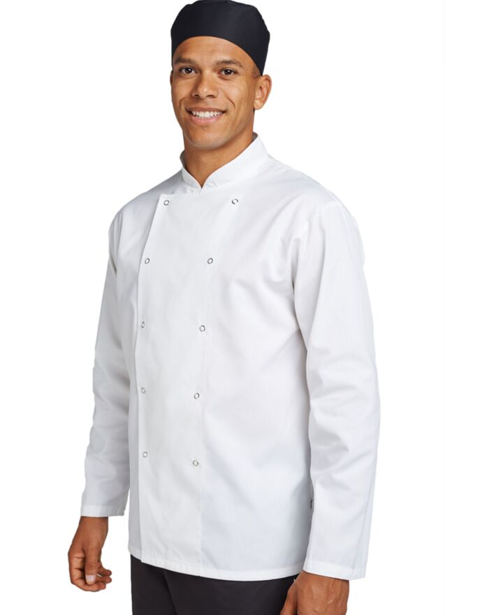Budget Long Sleeve Chefs Jacket Thumbnail