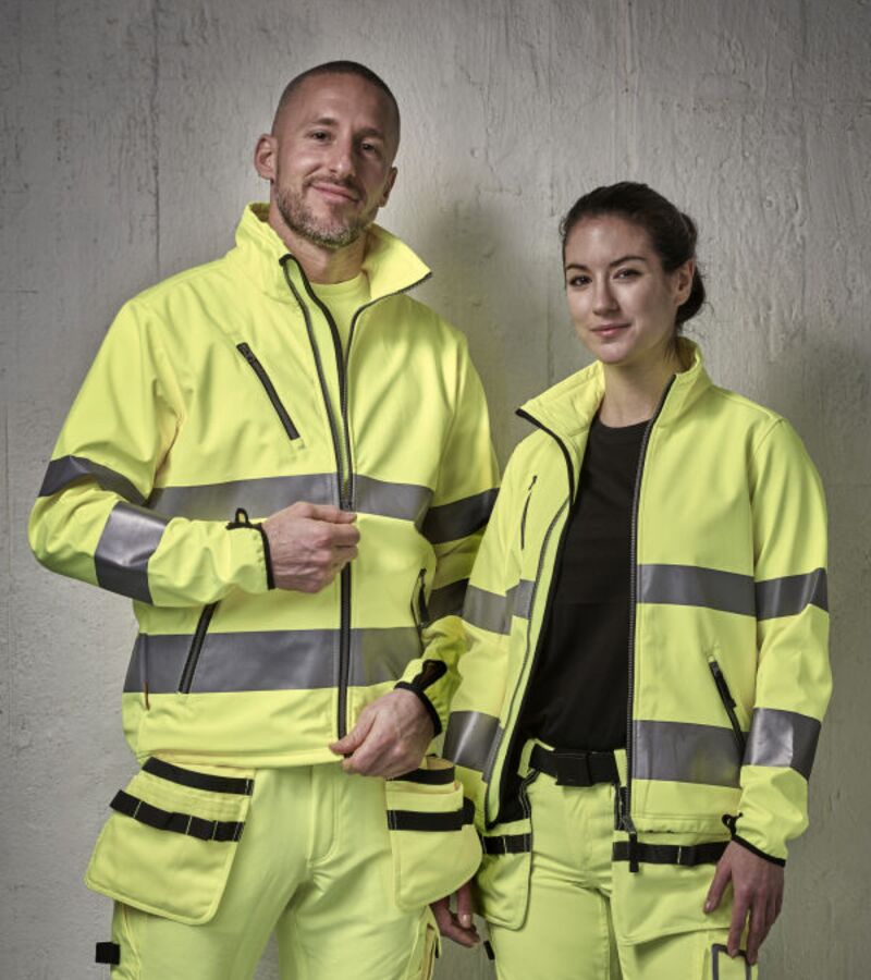 Softshell Jacket Hi-Vis Thumbnail