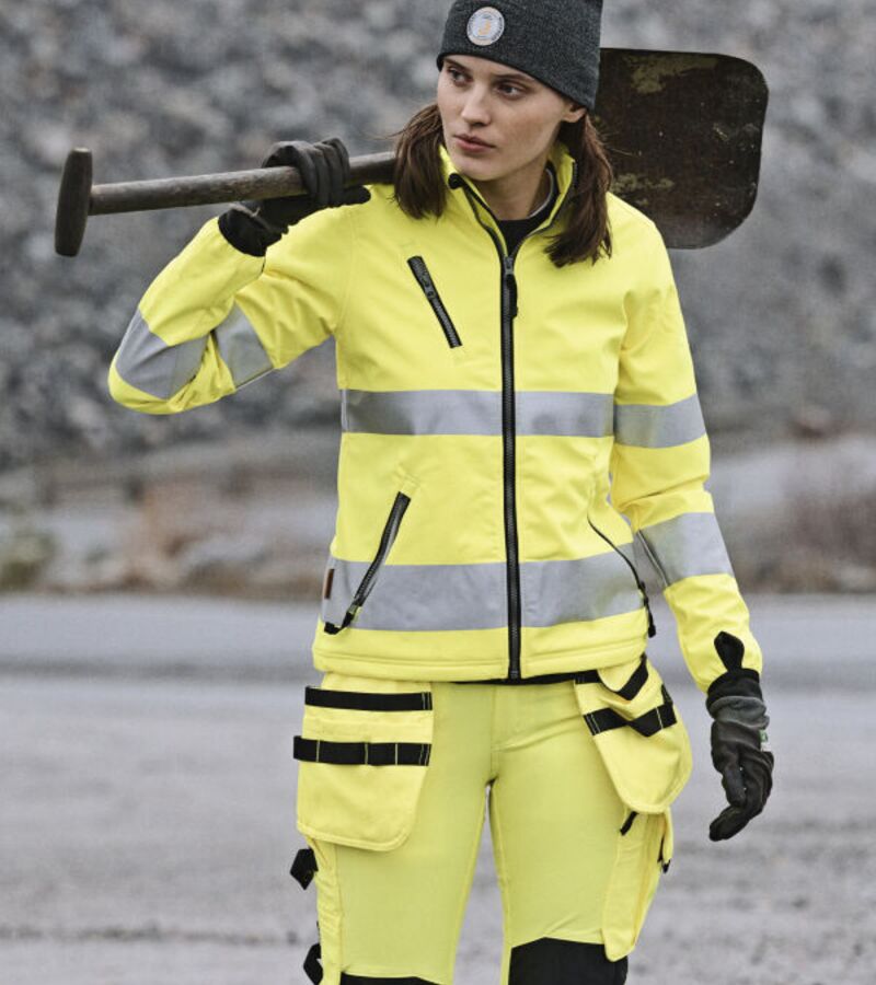 Women's Softshell Jacket Hi-Vis Thumbnail