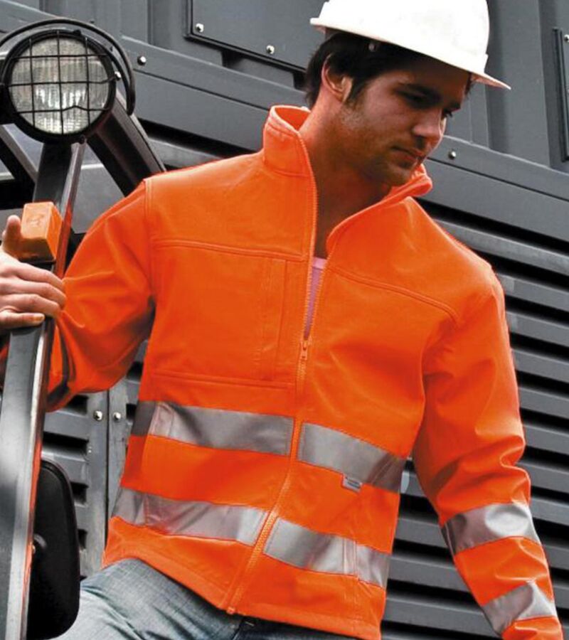 Hi-Vis Soft Shell Jacket Thumbnail