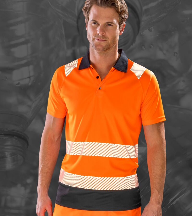 Recycled Safety Polo Shirt Thumbnail