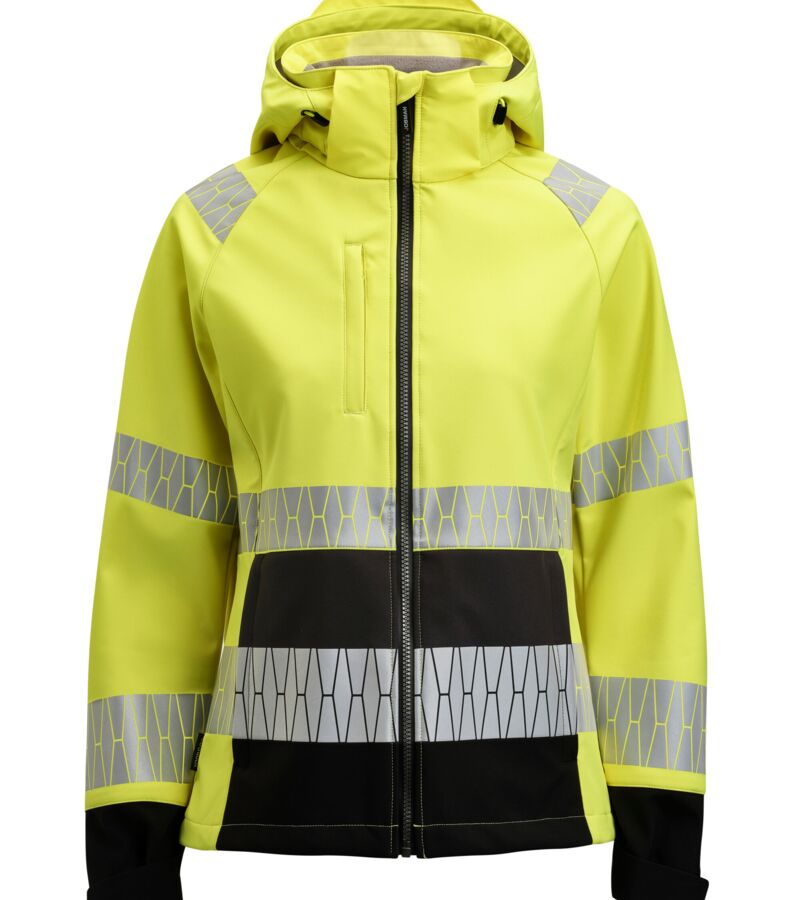 Women's Softshell Jacket Hi-Vis Thumbnail