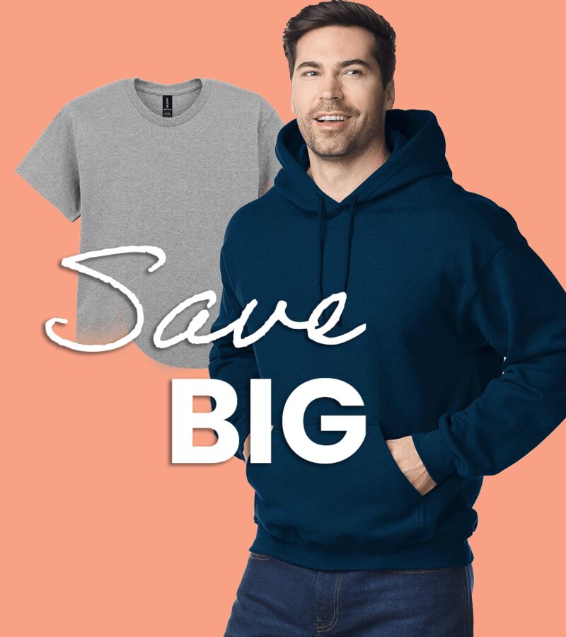 THE CASUAL MANPACK - 5 items: 3 T-shirts and 2 Hoodies Thumbnail