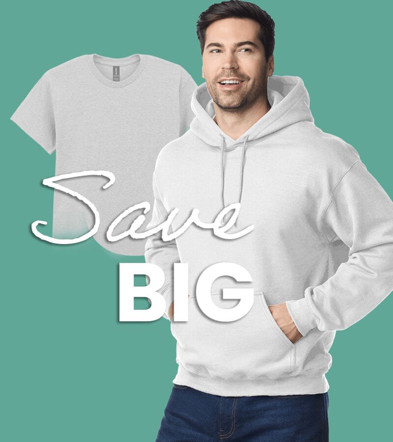 THE WHITE CASUAL MANPACK - 5 items: 3 T-shirts and 2 Hoodies Thumbnail