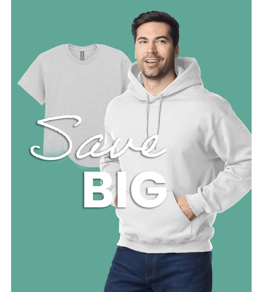 THE WHITE CASUAL MANPACK - 5 items: 3 T-shirts and 2 Hoodies Thumbnail