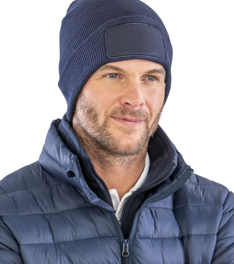 Recycled Double Knit Printers Beanie Thumbnail