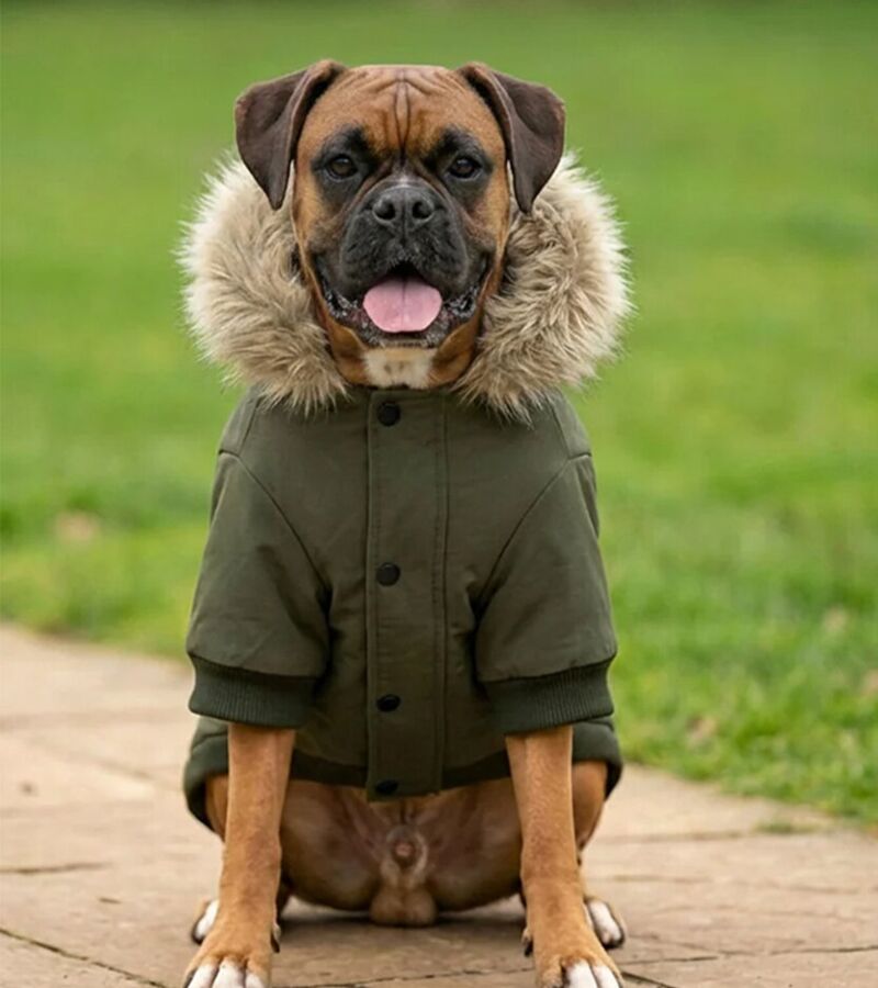 Dog’s parka jacket Thumbnail