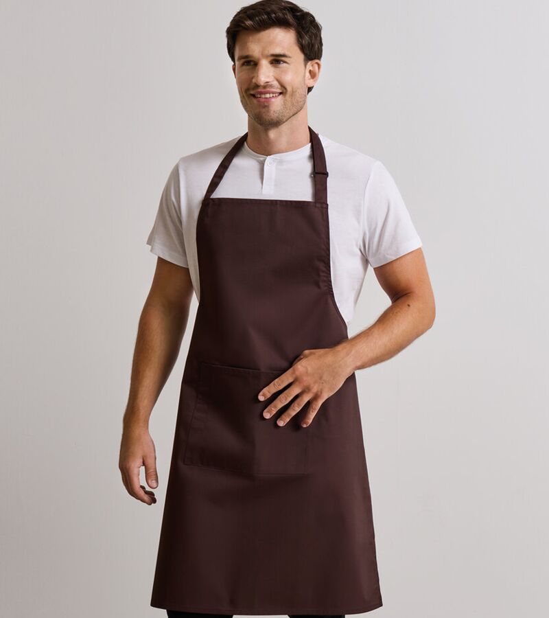 Colours bib apron with pocket Thumbnail