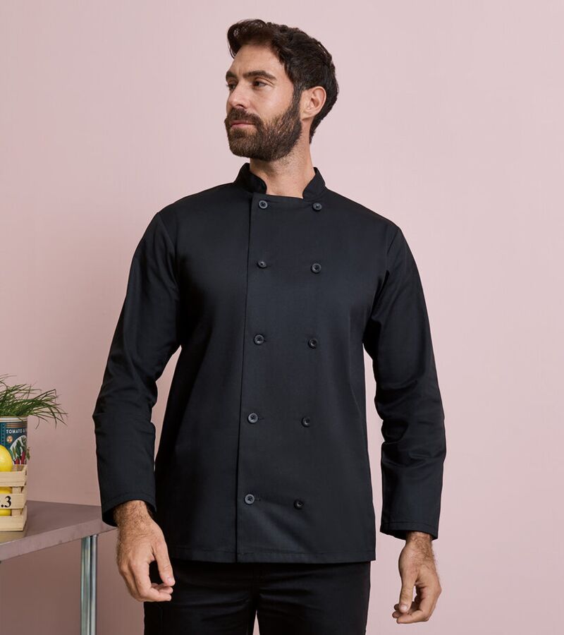 Long sleeve chef’s jacket Thumbnail