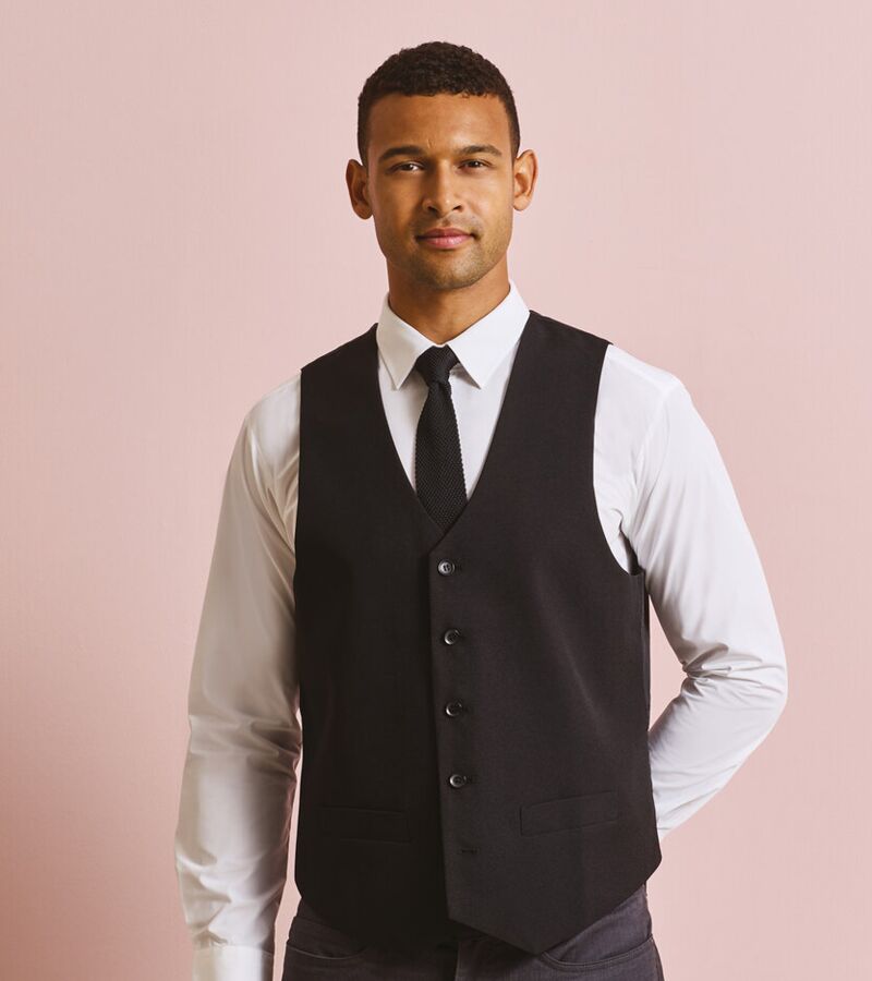 Lined polyester waistcoat Thumbnail