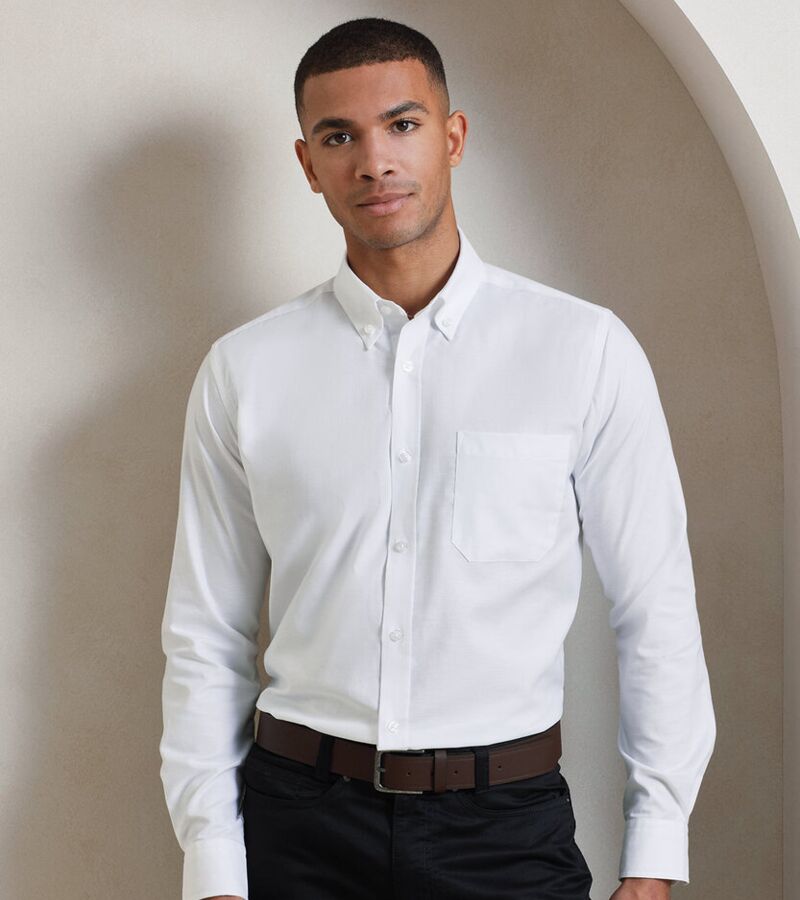 Signature Oxford long sleeve shirt Thumbnail