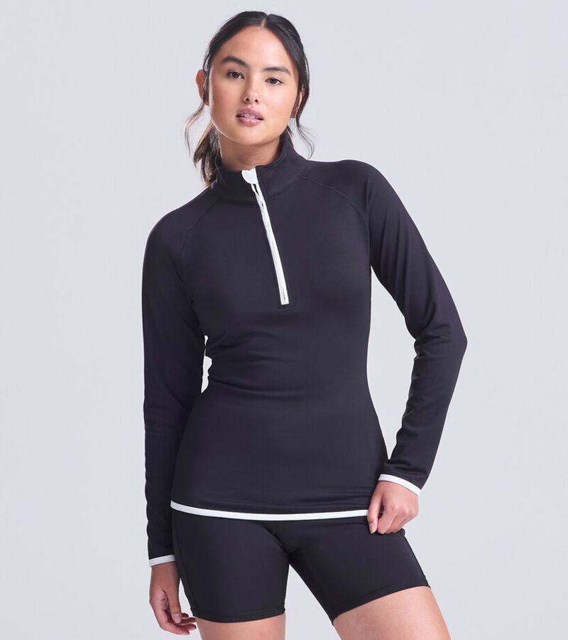 Women's cool ½ zip sweatshirt Thumbnail