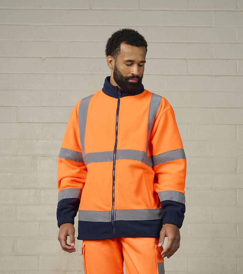 High visibility full-zip fleece Thumbnail