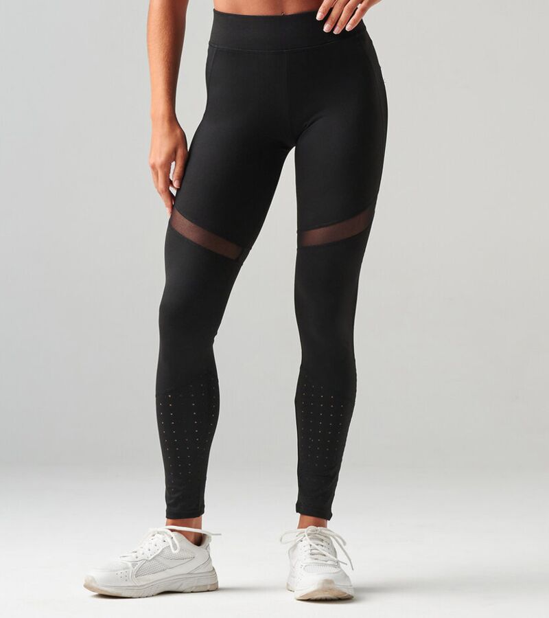 Women's panelled leggings Thumbnail
