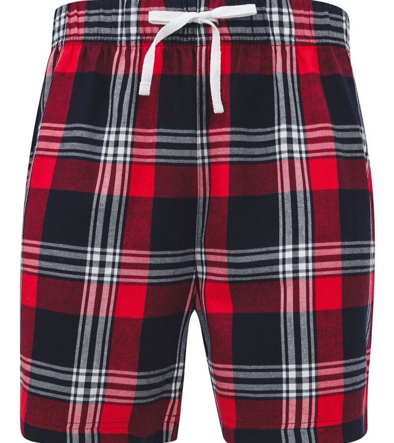 Tartan lounge shorts Thumbnail