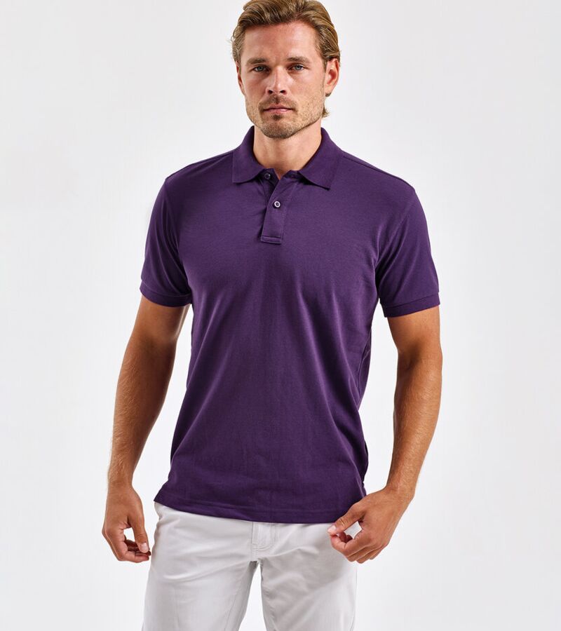 Men’s polycotton blend polo Thumbnail