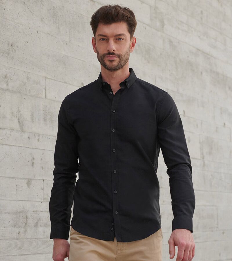 Modern long sleeve Oxford shirt Thumbnail