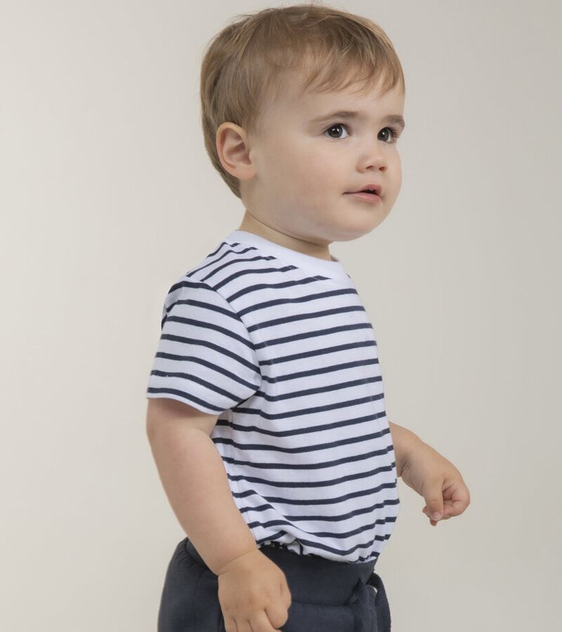 Short sleeve striped t-shirt Thumbnail