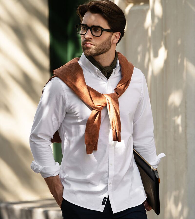 Rochester Slim Fit – classic Oxford shirt Thumbnail