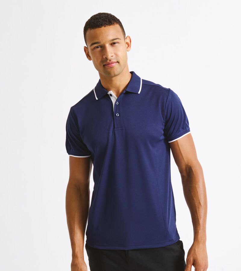 Contrast Coolchecker® polo Thumbnail