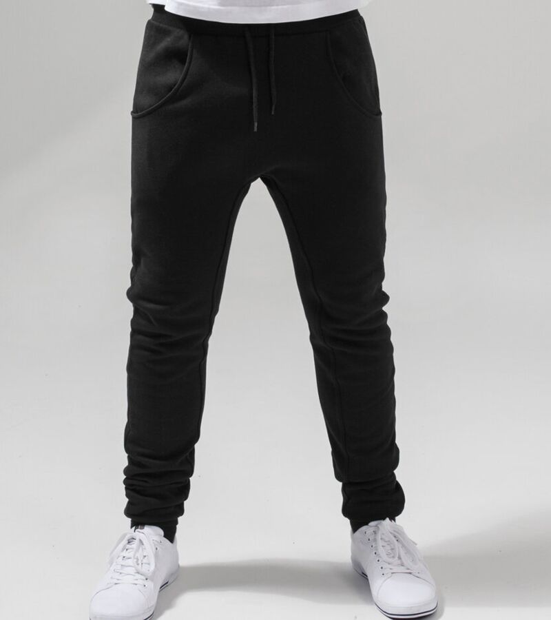 Heavy deep-crotch sweatpants Thumbnail