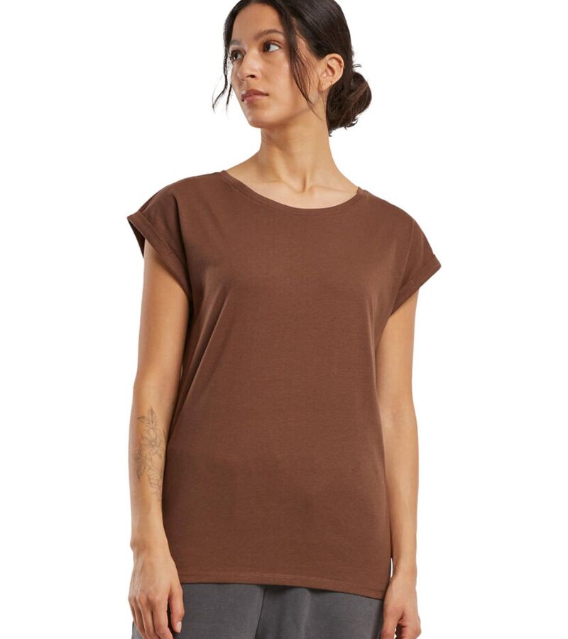 Women's extended shoulder tee Thumbnail