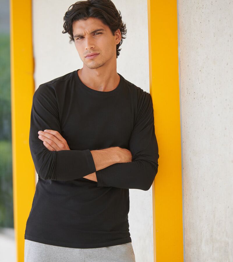 Feel good long sleeved stretch t-shirt Thumbnail