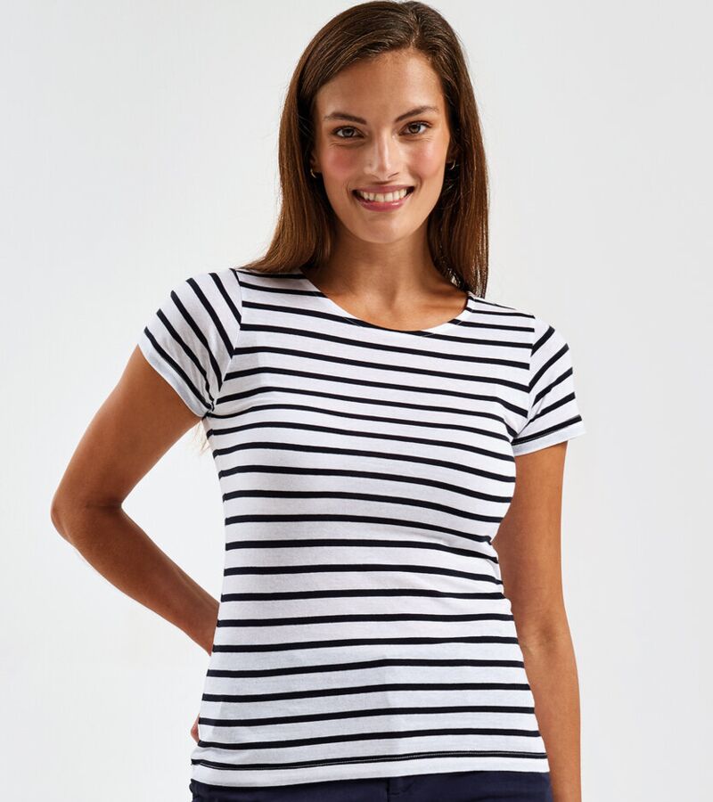 Women's Marinière coastal short sleeve tee Thumbnail