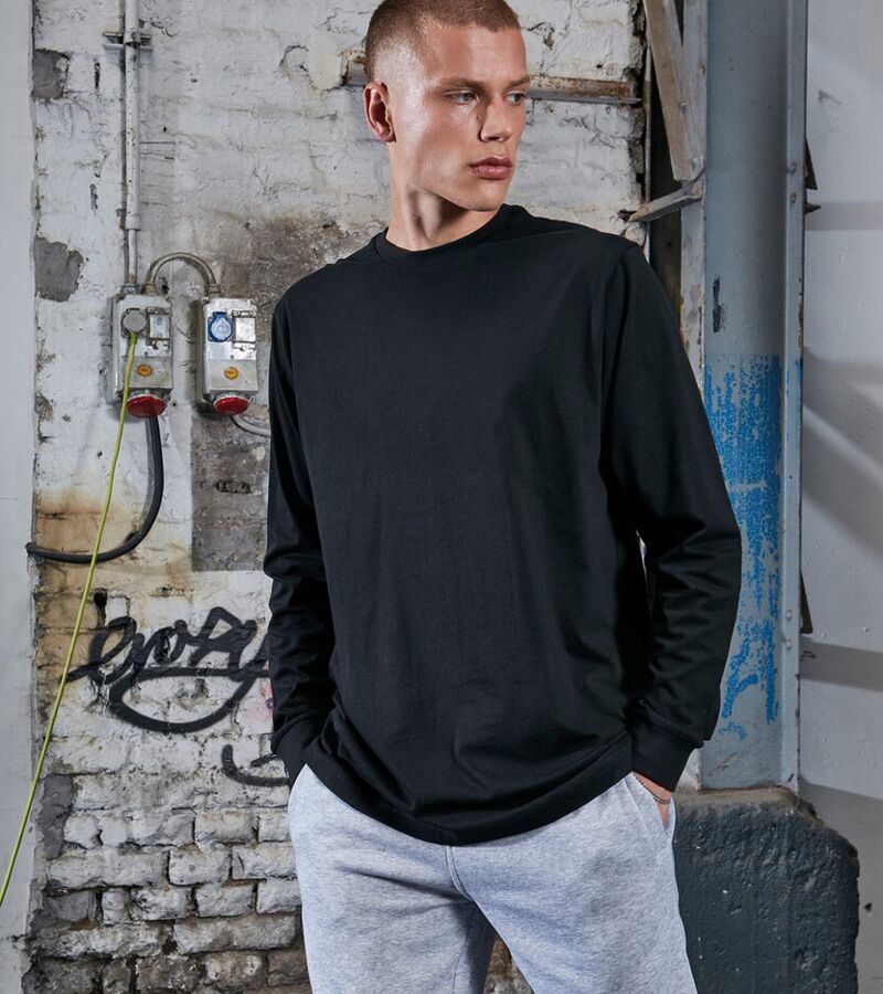 Organic long sleeve with cuff rib Thumbnail