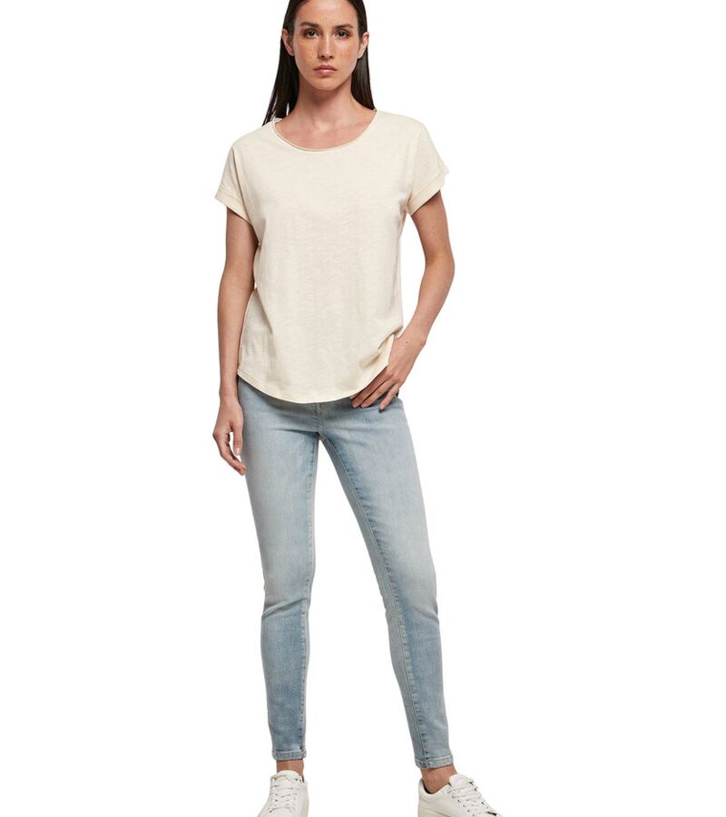 Women's long slub tee Thumbnail