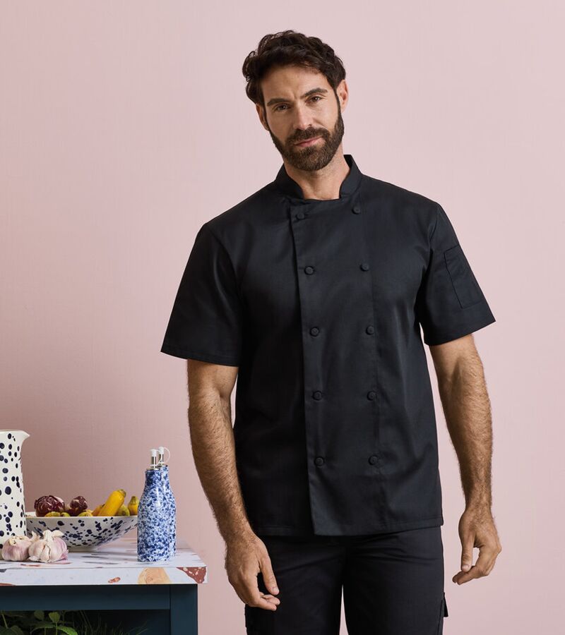 Chefs Coolchecker® short sleeve jacket Thumbnail