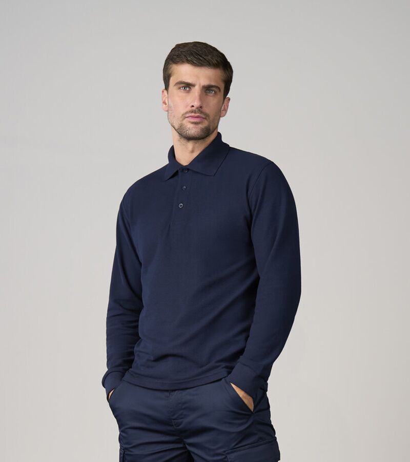 Pro long sleeve polo Thumbnail