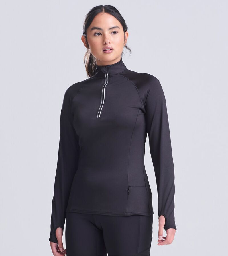 Women's Cool Flex long half-zip top Thumbnail