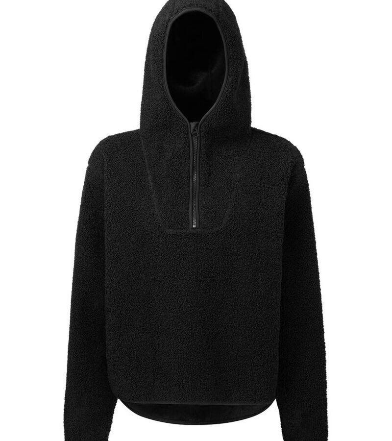 Women's TriDri® sherpa ¼ zip hoodie Thumbnail