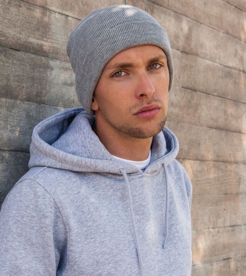 Heavy knit beanie Thumbnail