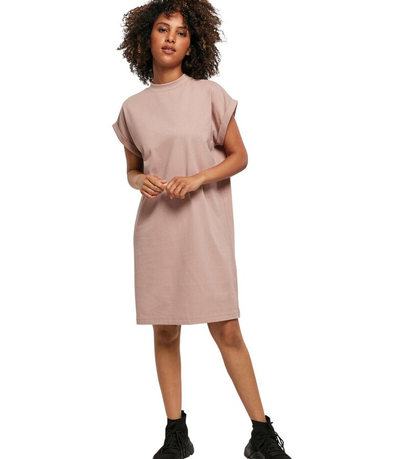 Women's turtle extended shoulder dress Thumbnail