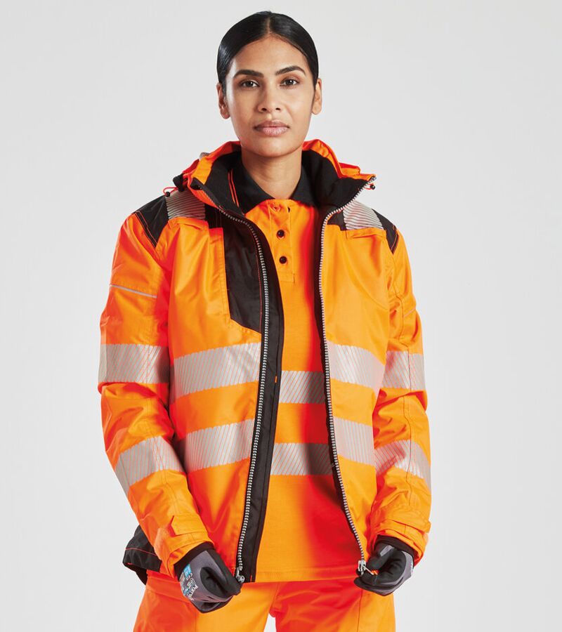 Women’s PW3 Hi-vis winter jacket (PW382) Thumbnail