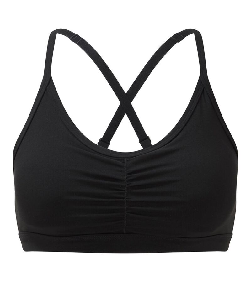 Tridri® ruched sports bra (medium impact) Thumbnail