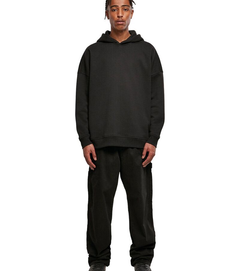 Oversized cut-on sleeve hoodie Thumbnail