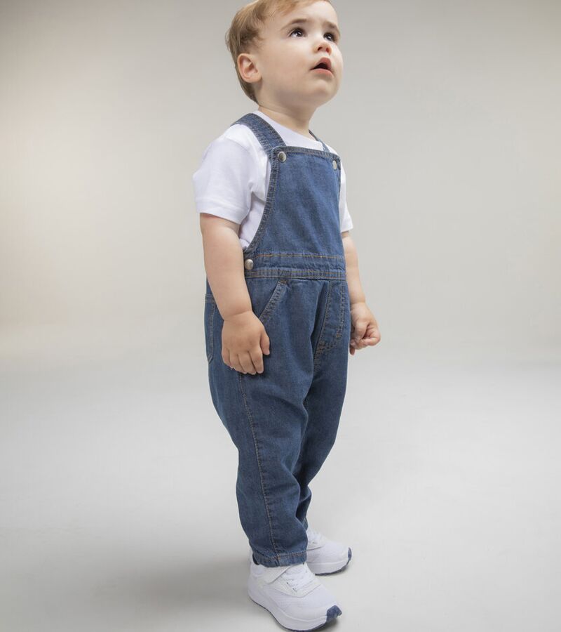 Denim dungarees Thumbnail