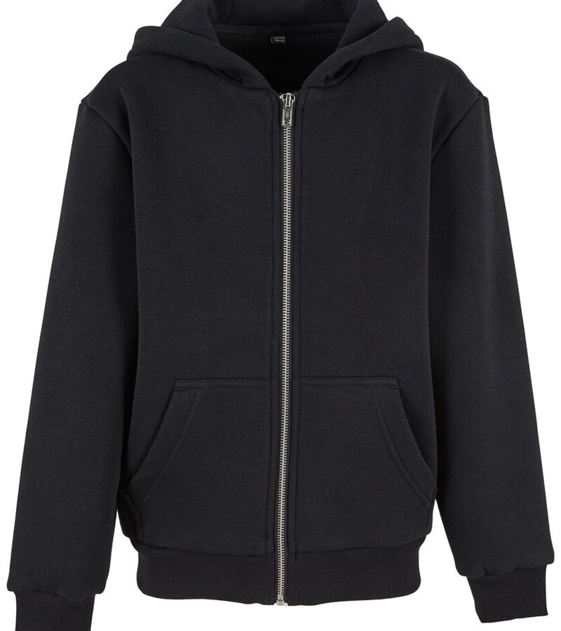 Kids fluffy zip hoodie Thumbnail