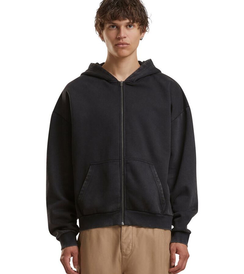 Vintage heavy zip hoodie Thumbnail