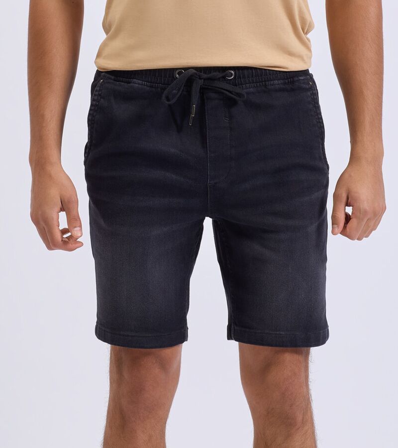 Men’s denim drawstring shorts Thumbnail