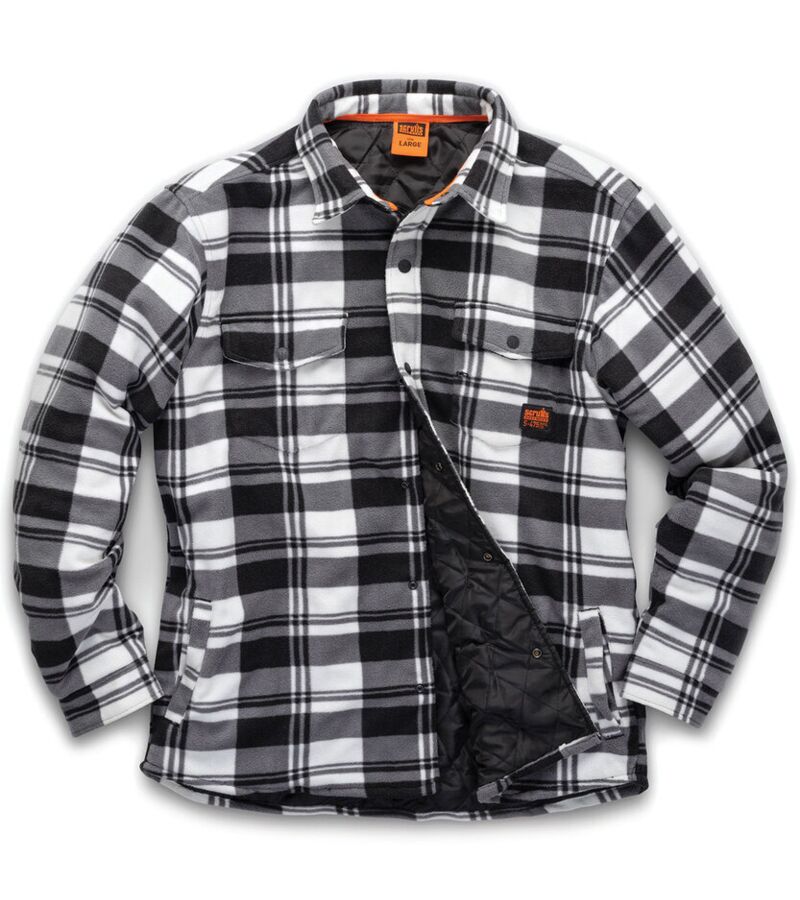 Worker padded checked shirt Thumbnail