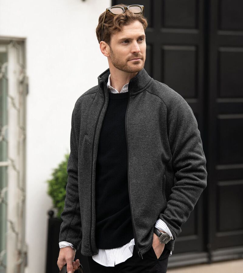 Montana – knitted fleece jacket Thumbnail