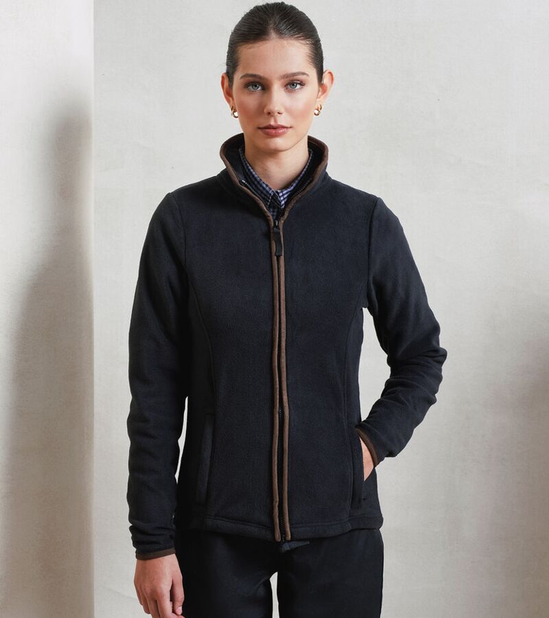 Women’s artisan fleece jacket Thumbnail